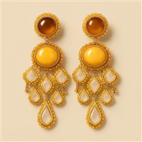 Orecchini Donna in Argento Cianfrone Gioielli F217OR-ART63-GIALLO